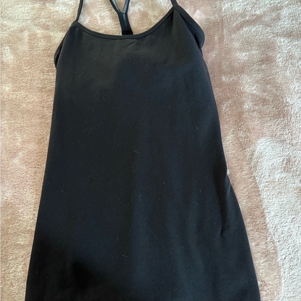 lululemon athletica Black Tank Top
